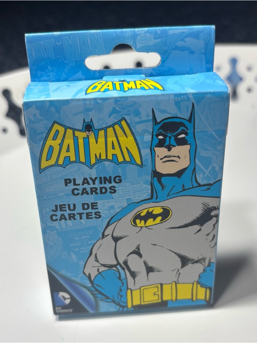 New Batman Playing Cards - Blue & Yellow Deck